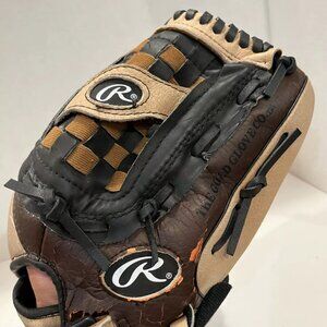 Rawlings PM2609RP 13" Baseball Mitt Glove RHT Brown Adjustable Clean